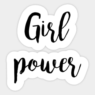 Girl power Sticker